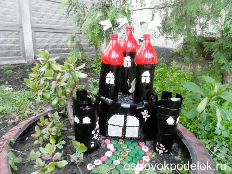 Поделки из бутылок