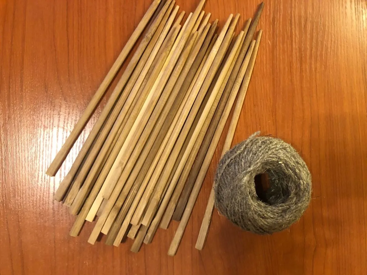 Китайские палочки вместо дров