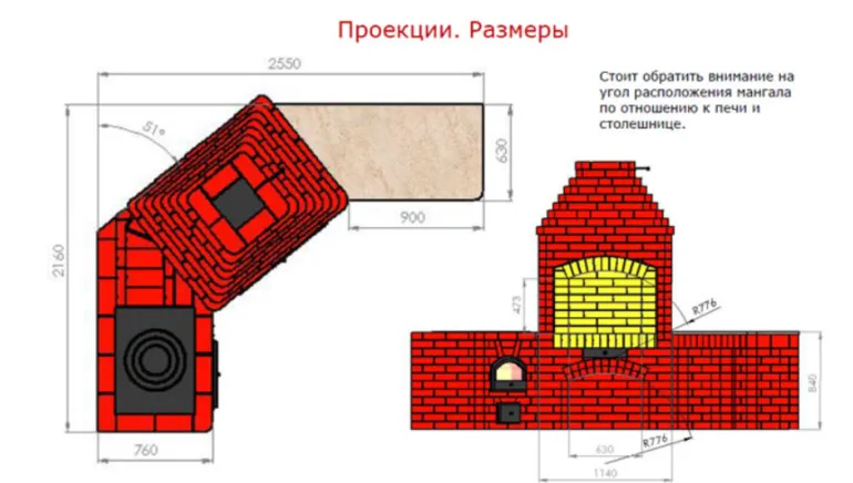 угловой вариант