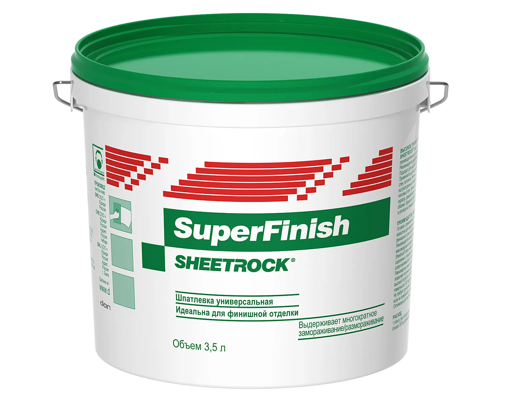 Шпаклевка Sheetrock SuperFinish