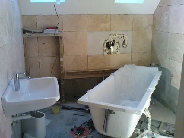 ремонт ванной комнаты демонтаж 2
