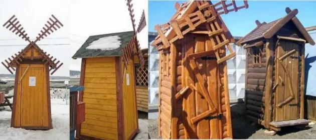 Схема уличного туалета
