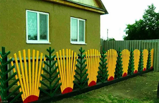Декоративный деревянный забор своими руками для сада, клумбы, цветника