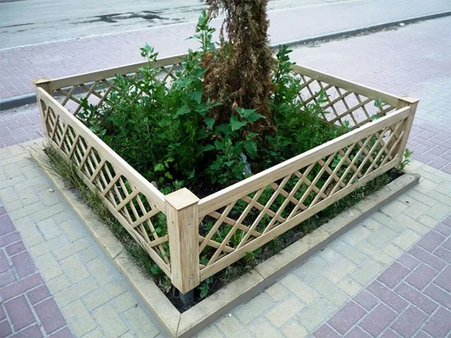 Декоративный деревянный забор своими руками для сада, клумбы, цветника