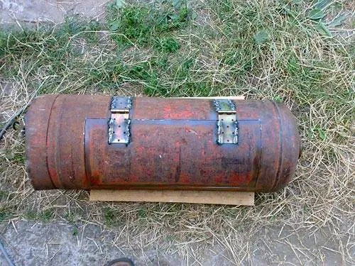 Как сделать коптилку из газового баллона своими руками