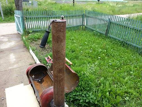 Как сделать коптилку из газового баллона своими руками