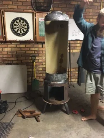 Как сделать коптилку из газового баллона своими руками
