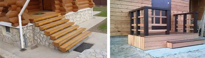 Варианты деревянной отделки