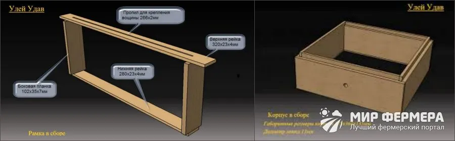 Корпус улья удава Как собрать корпус улья удава