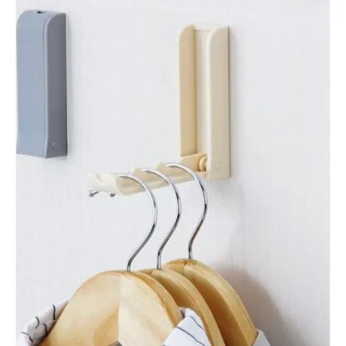 Складные двери крючок настенная вешалка для ткани на основе карбида кремния домашнего хранения бытовой Невидимые для пальто держатель для хранения Вешалки для одежды