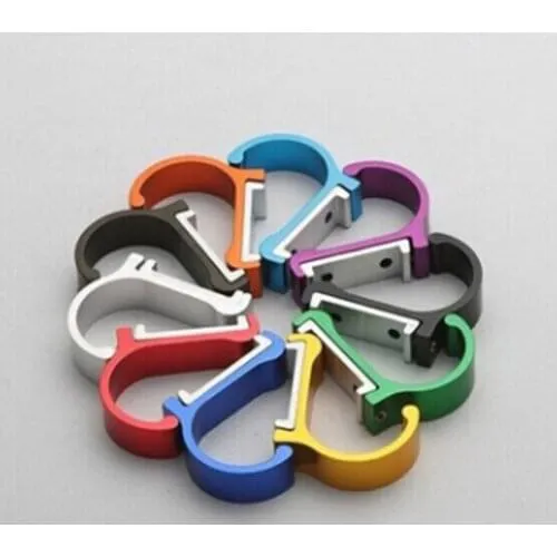 Цветные однотонные Алюминиевые крючки для полотенец, крючки для домашнего халата, крючки для шляп, сумок, ключей, клейкая настенная вешалка