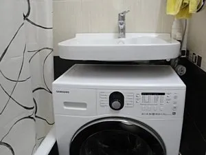 раковина над стиральной машиной