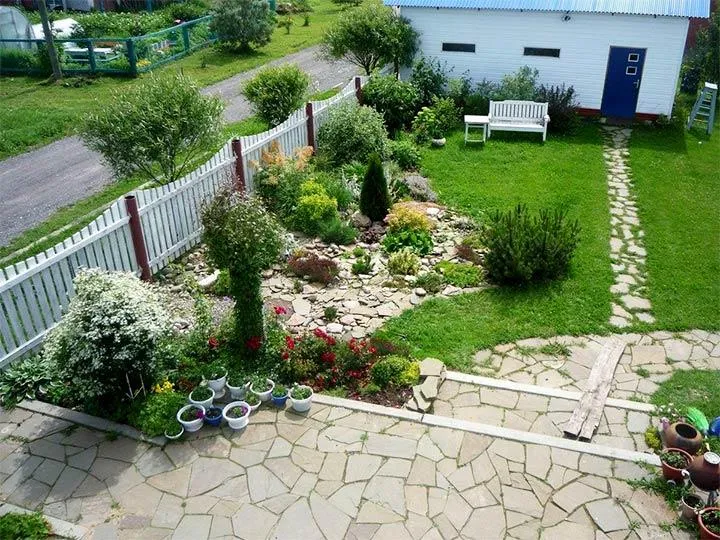 Ландшафт дачного участка