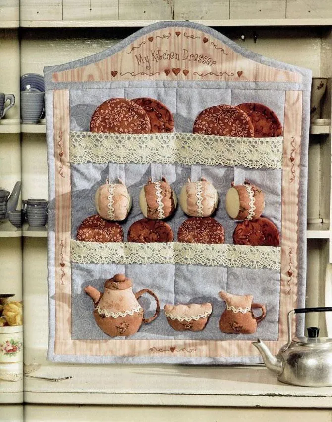 Панно из ткани на кухню