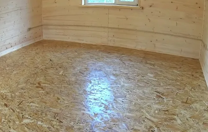 Пол из OSB