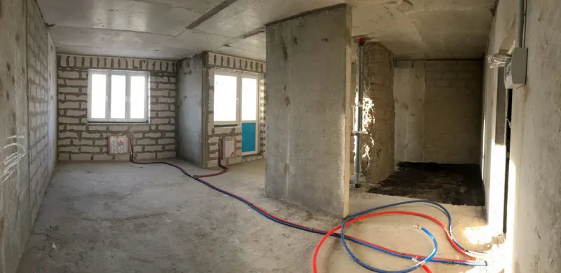 Квартира в новостройке без отделки