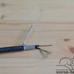 Саморегулирующийся нагревательный кабель Lavita GWS 10-2CR для водопровода разделанный