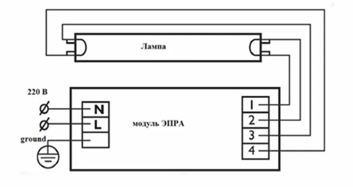 Баласт для люминисцентных ламп
