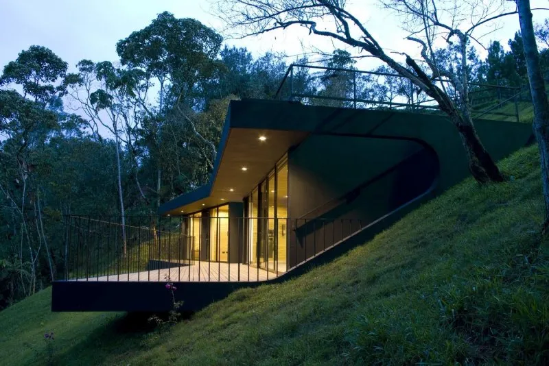 Экологический дом в Колумбии