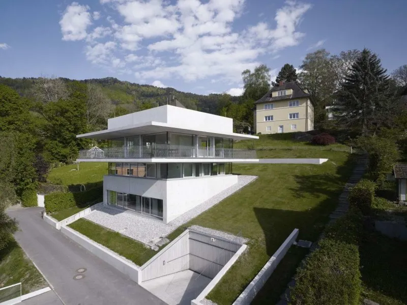 Архитектура на склоне холма Австрия