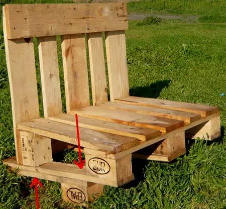 Скамейка из поддонов своими руками - пошаговая инструкция, фото