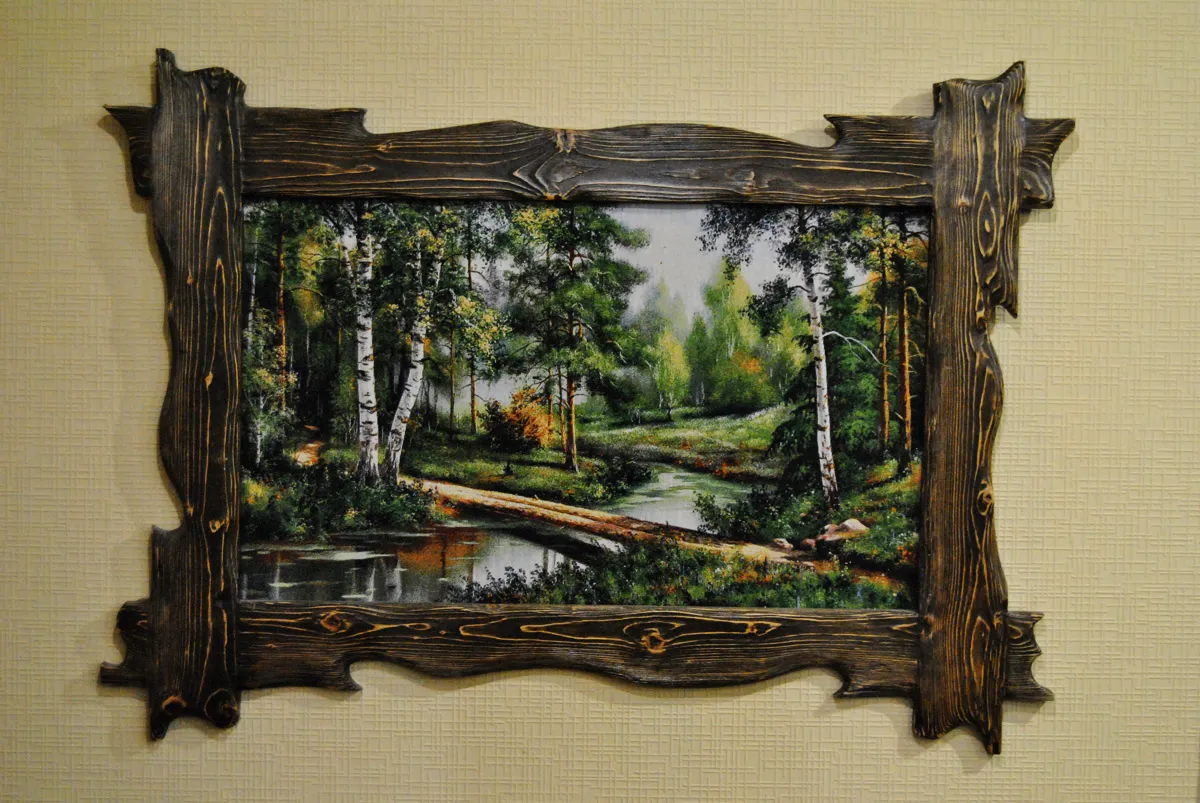 рамка для картины из дерева