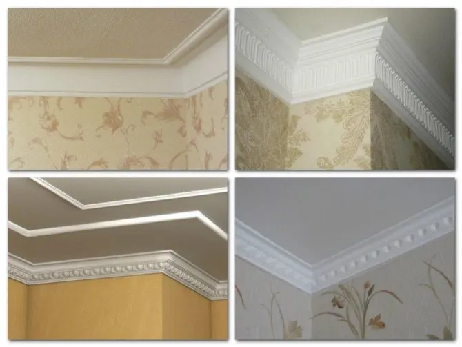 Крепление багета для натяжных потолков: алюминиевый и пвх багет, монтаж ...