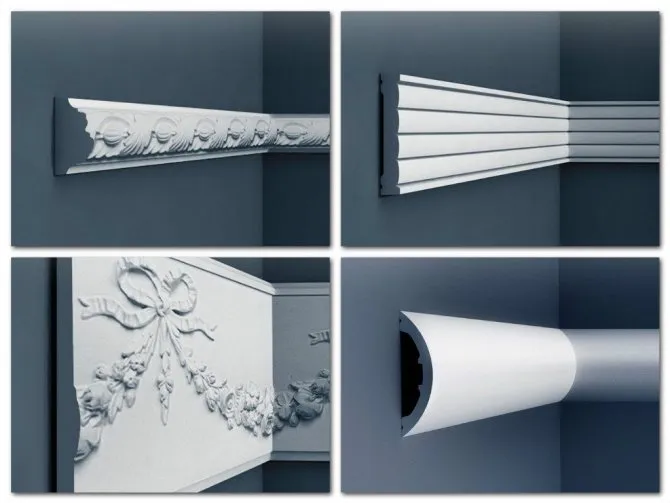 Крепление багета для натяжных потолков: алюминиевый и пвх багет, монтаж ...