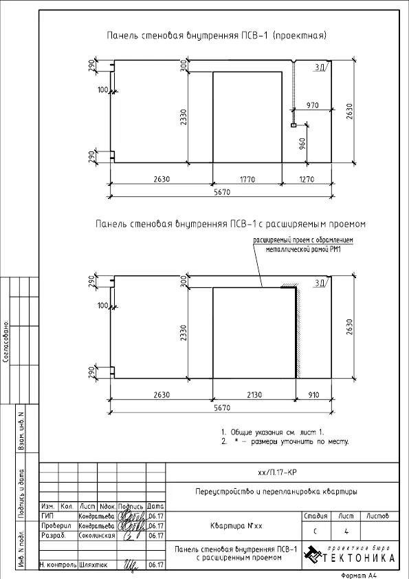 Как изолировать проходную комнату в двухкомнатной хрущевке? Проект перепланировки 
