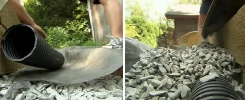 Дренаж и водоотвод подпорной стены
