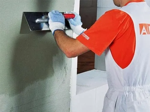 штукатурка газобетонных стен