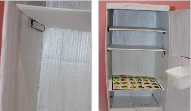 Холодильник из картона