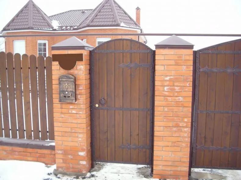 Оптимальные размеры ворот для забора и гаража в частном доме: советы по .