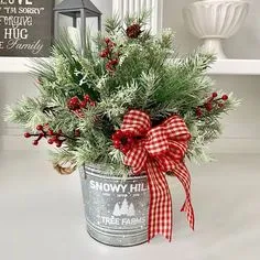 Christmas Greenery, Farmhouse Christmas Decor, Outdoor Christmas, Floral Arrangements
