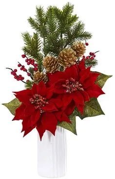 Holiday Arrangement, Gold Christmas, Holiday Crafts