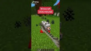 БУДКА ДЛЯ СОБАКИ В MINECRAFT (DOGHOUSE IN MINECRAFT)