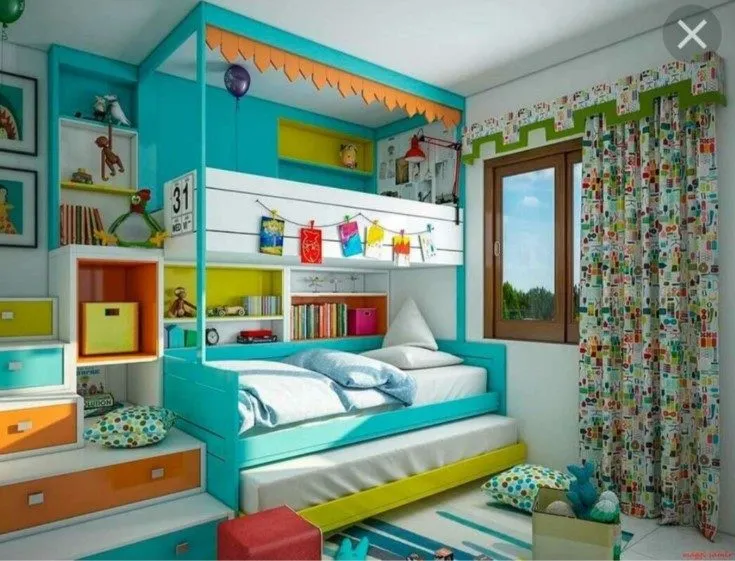 (+109 фото) Дизайн детской комнаты для двух мальчиков