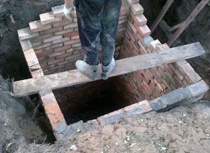 Строительство сливной ямы Строительство сливной ямы