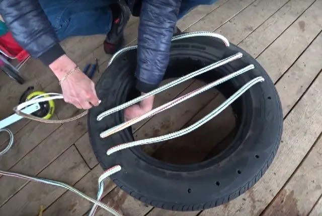 Как сделать качели из шины своими руками: пошаговая инструкция, фото