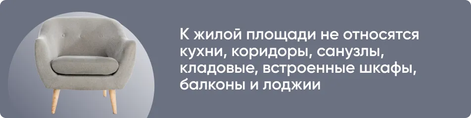 Состав жилой площади