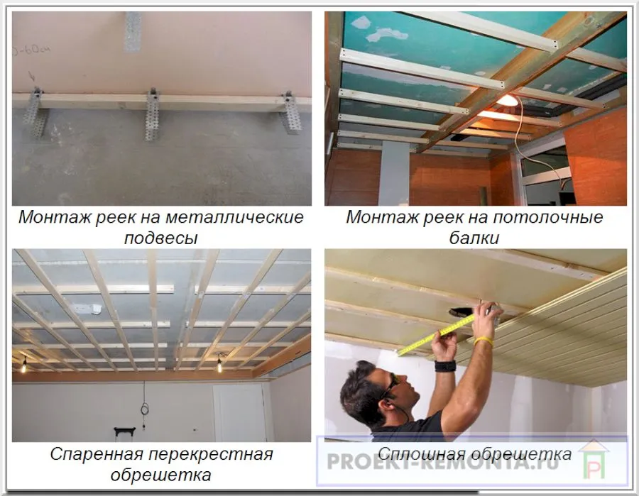 Виды деревянной обрешетки