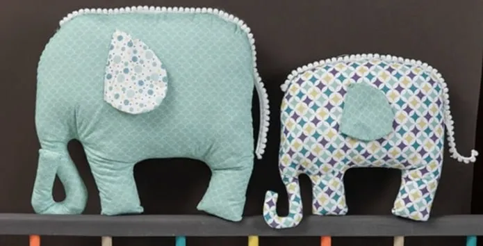 подушки слоны