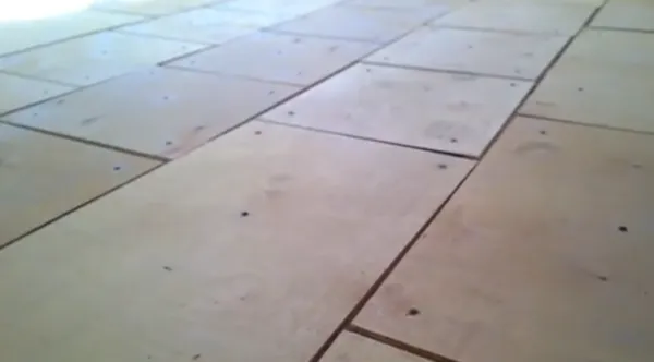 Фанерный настил
