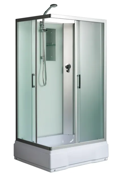 River Quadro 100/80/26 б/к средний поддон 100см*80см белый/хром матовое