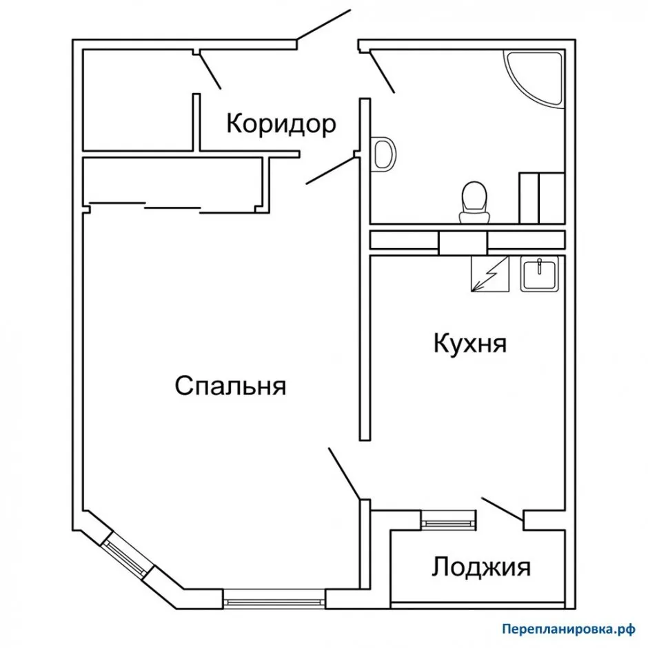 П55 планировки двухкомнатных квартир