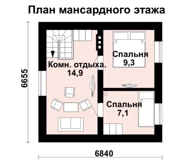 мансардный этаж мансардный этаж
