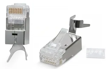 разъем под витую пару 6A категории RJ-45