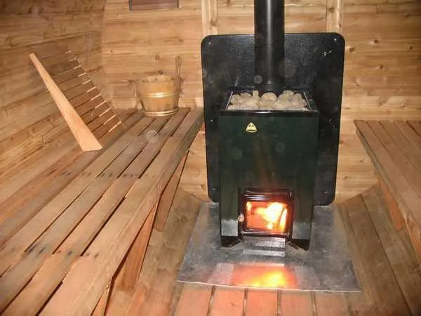 Топка банной печи