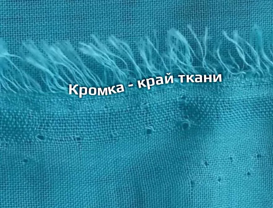 Основные термины в шитье Основные термины в шитье