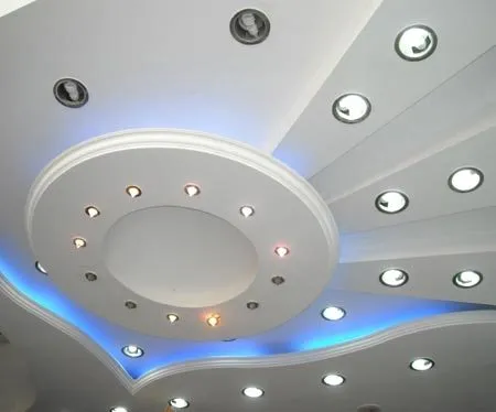 потолок открытая подсветка 